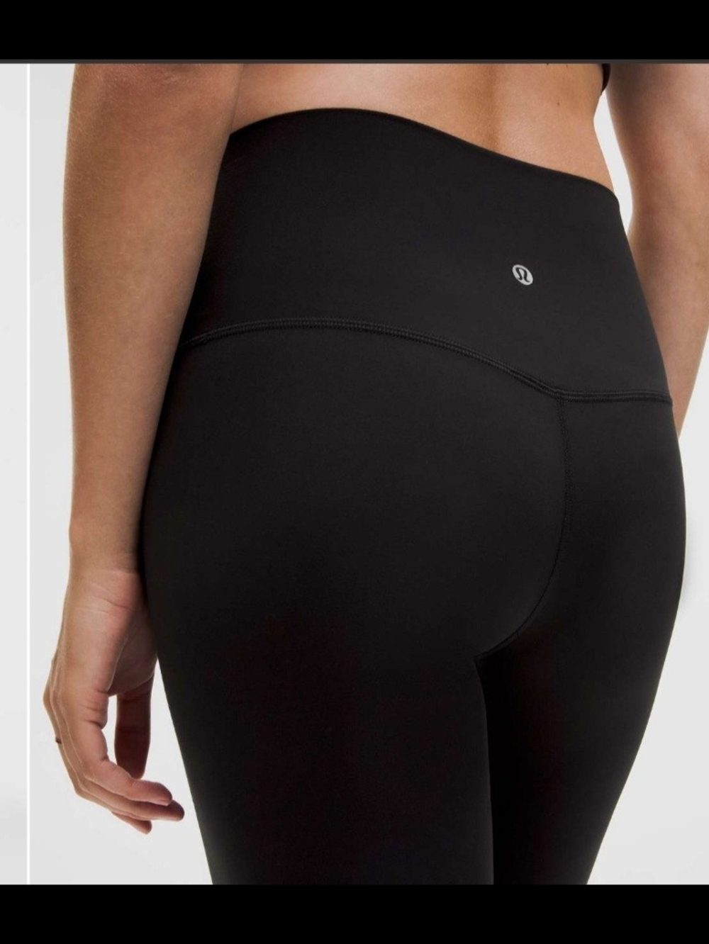 NWT Lululemon Align High-Rise Pant 25" Black Size 0 - Picture 2 of 5